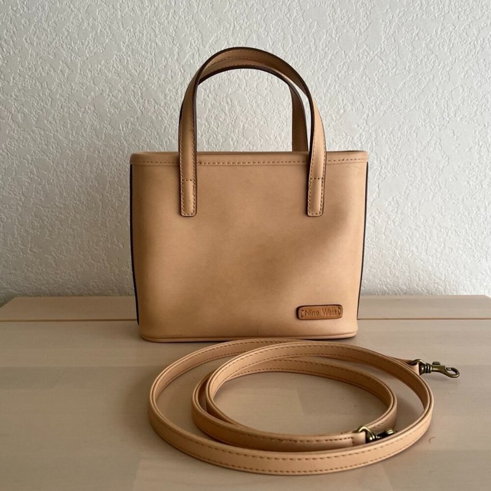 Y2K Vegan Leather Crossbody Mini Tote Bag